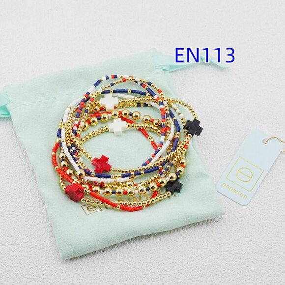 Enewton Red & Black Bracelet Set - Picture 4 of 7